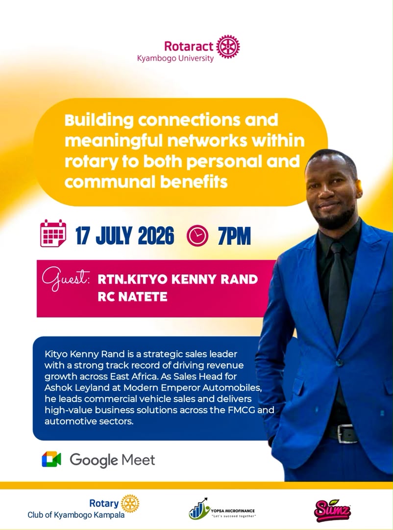  BUILDING CONNECTIONS AND MEANINGFUL NETWORKS WITHIN ROTARY TO BOTH PERSONAL AND COMMUNAL BENEFITS